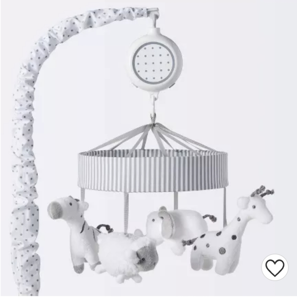 Baby mobile for crib